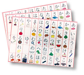 耐水お風呂用学習ポスター