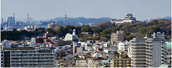 和歌山城と和歌山市